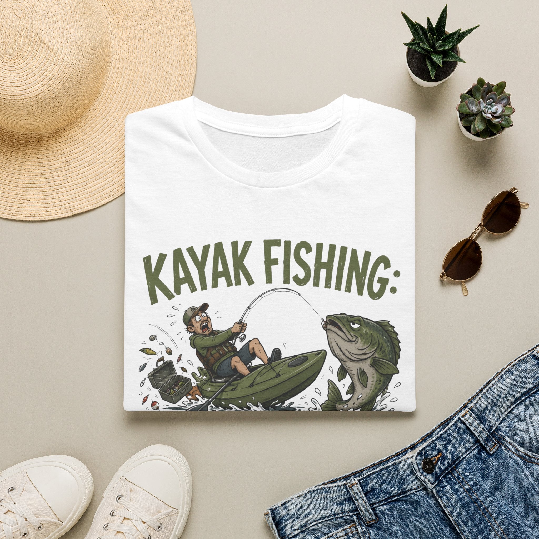 Kayak Fishing: 10% Fishing, 90% Trying Not To Tip Over