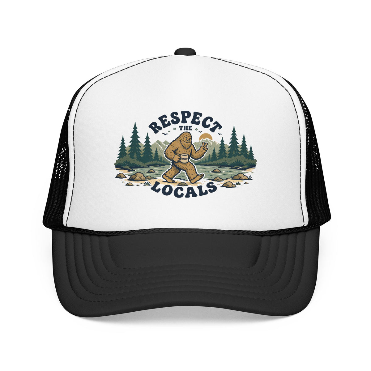 Respect the Locals OTTO Foam Trucker Cap