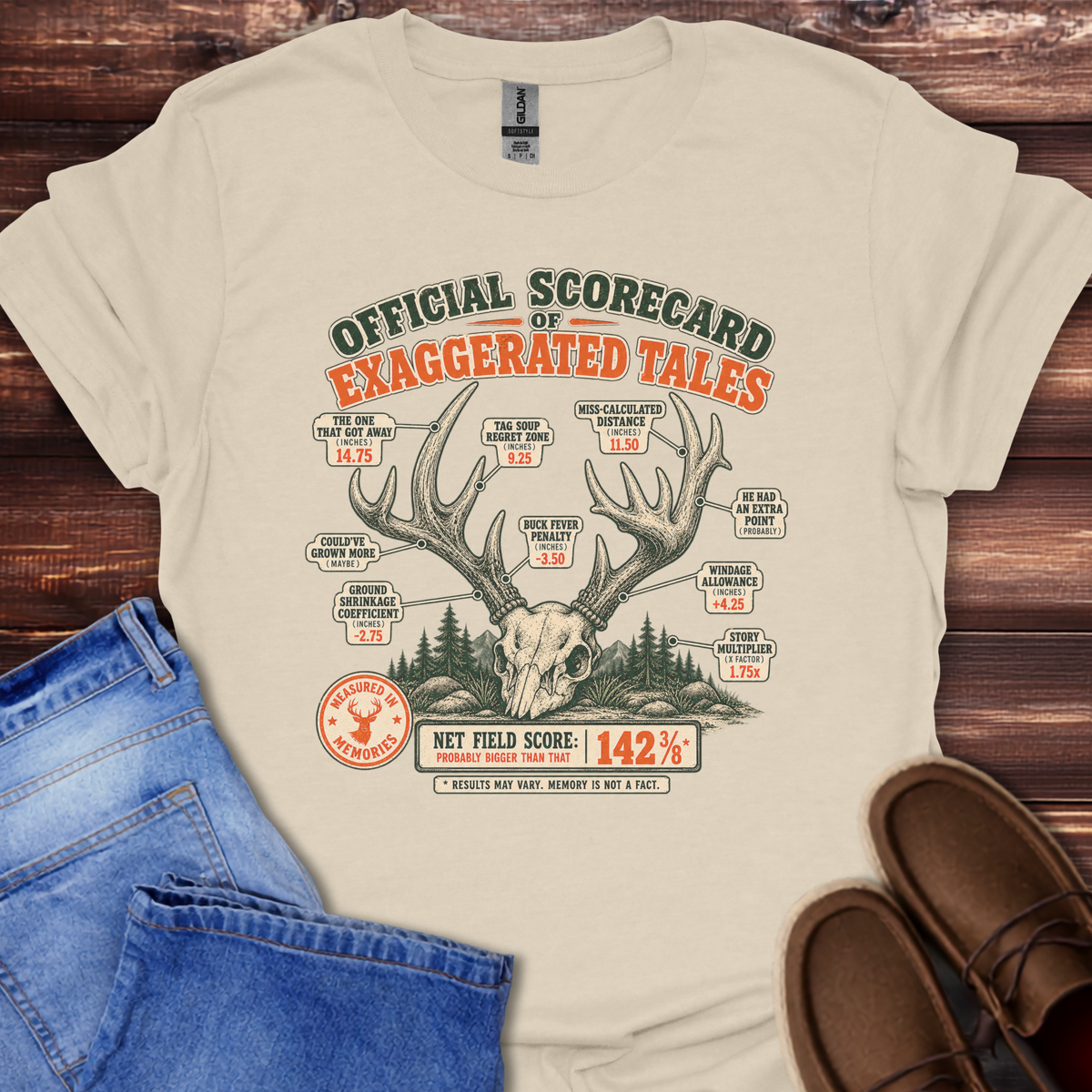 The Buck Scorecard T-Shirt