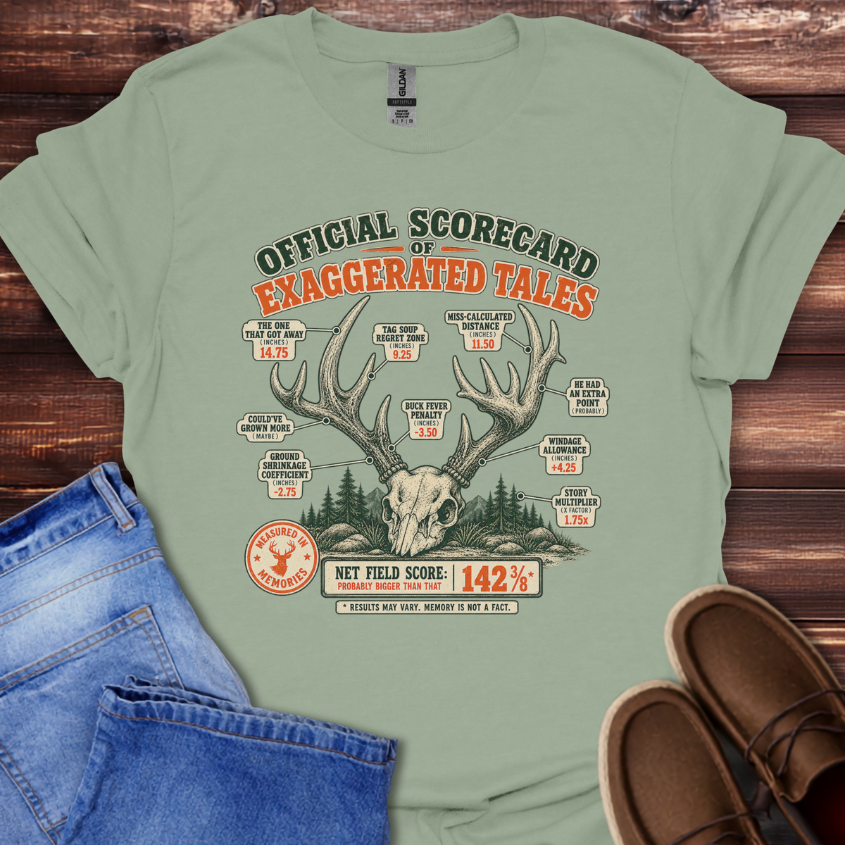 The Buck Scorecard T-Shirt
