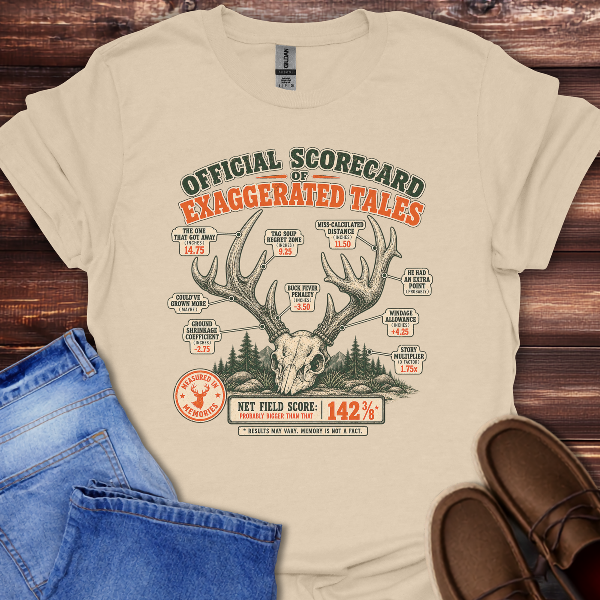 The Buck Scorecard T-Shirt