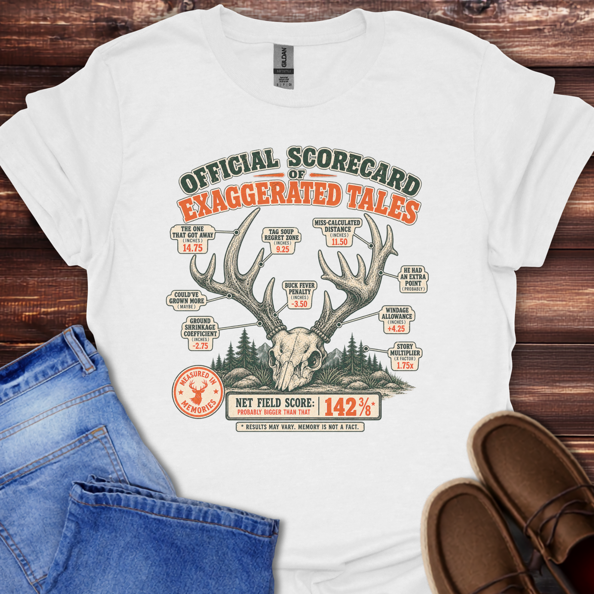 The Buck Scorecard T-Shirt
