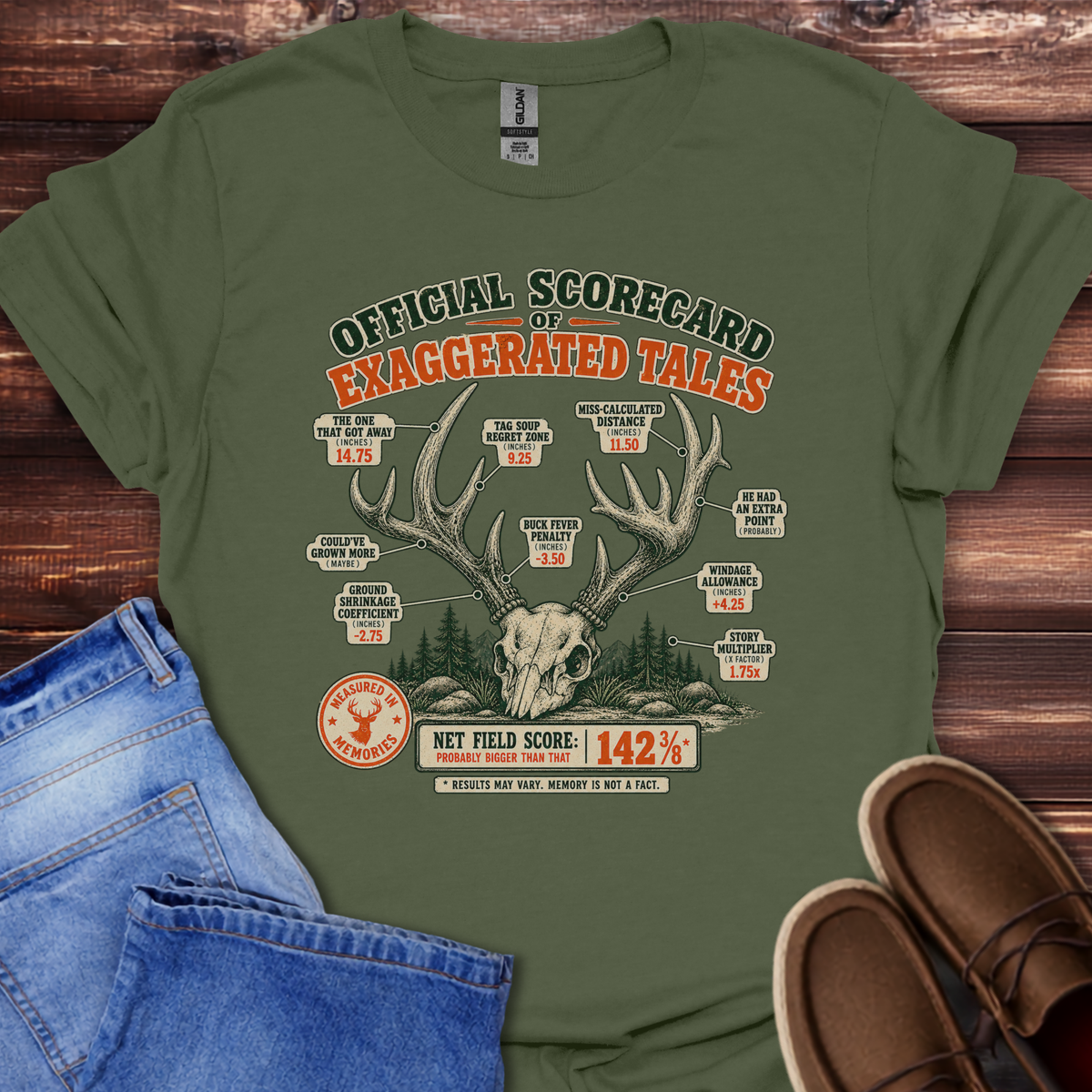 The Buck Scorecard T-Shirt
