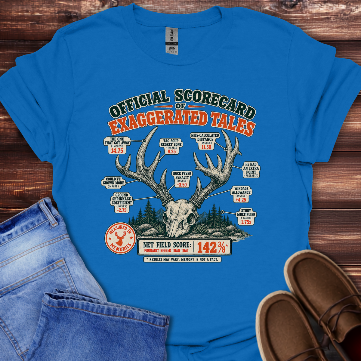 The Buck Scorecard T-Shirt