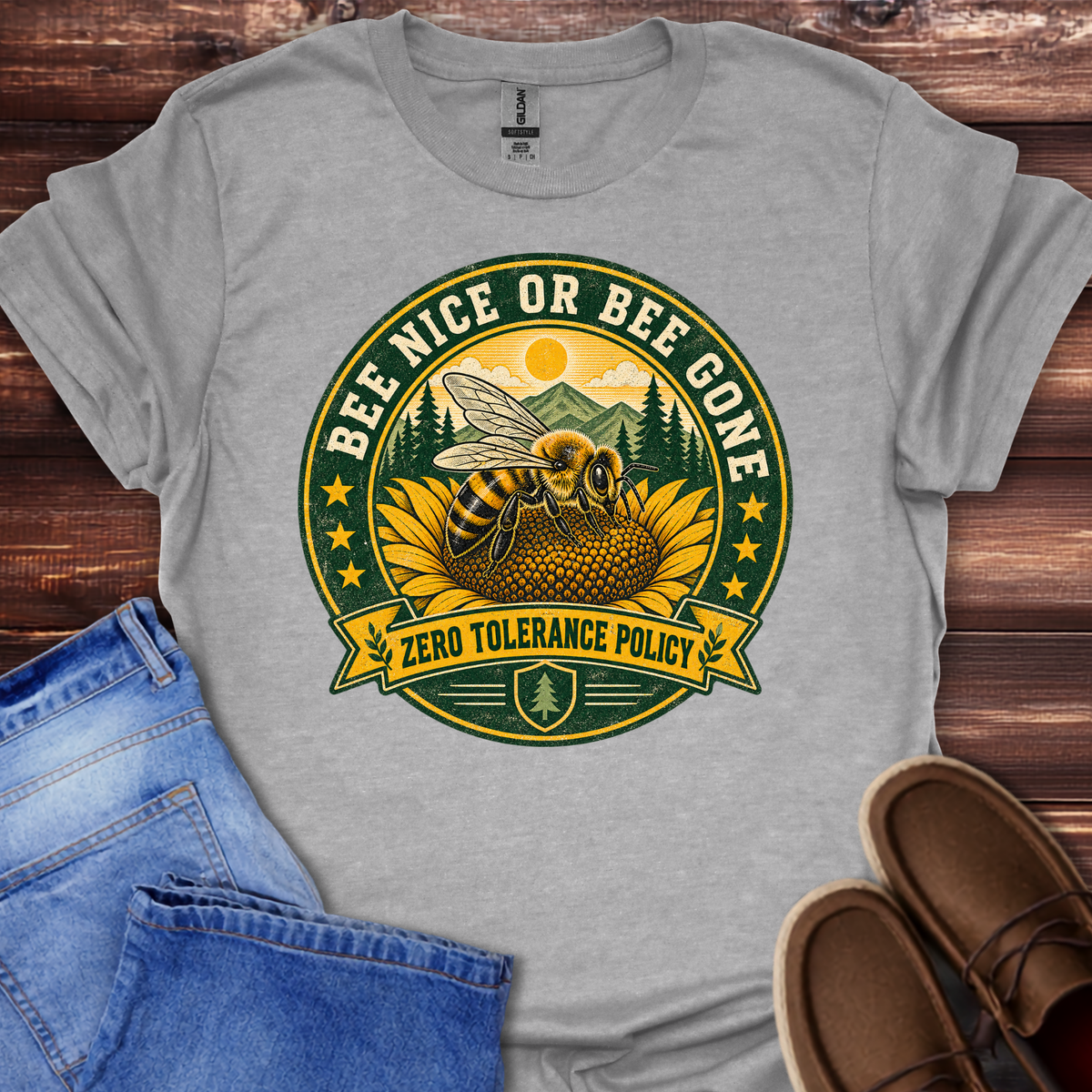 Bee Nice or Bee Gone T-Shirt
