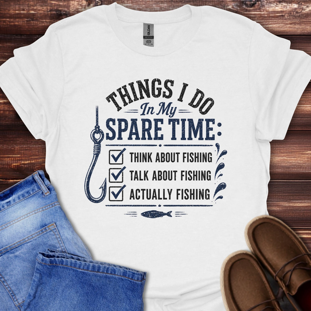 Spare Time Checklist T-Shirt