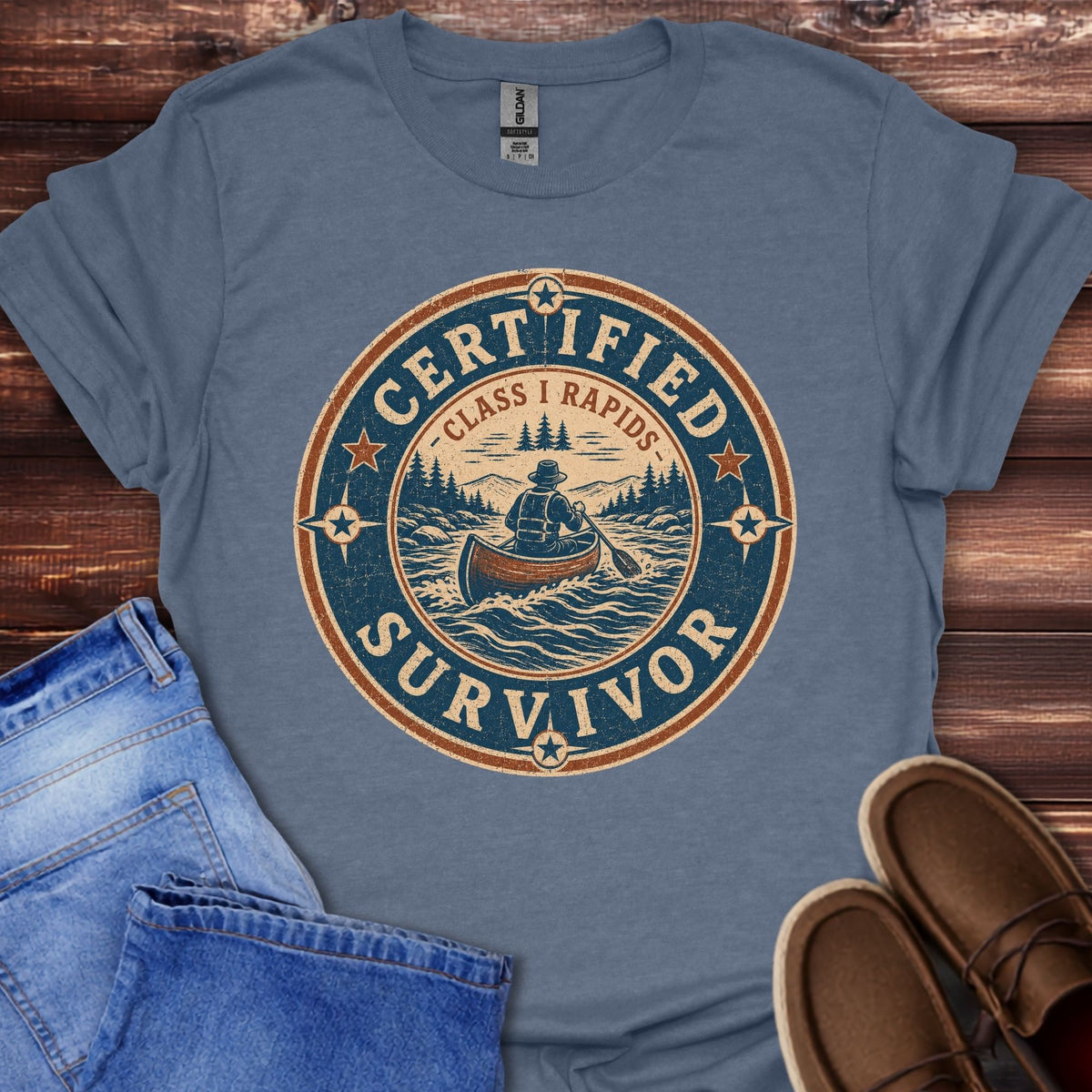 Class 1 Rapids Survivor T-Shirt