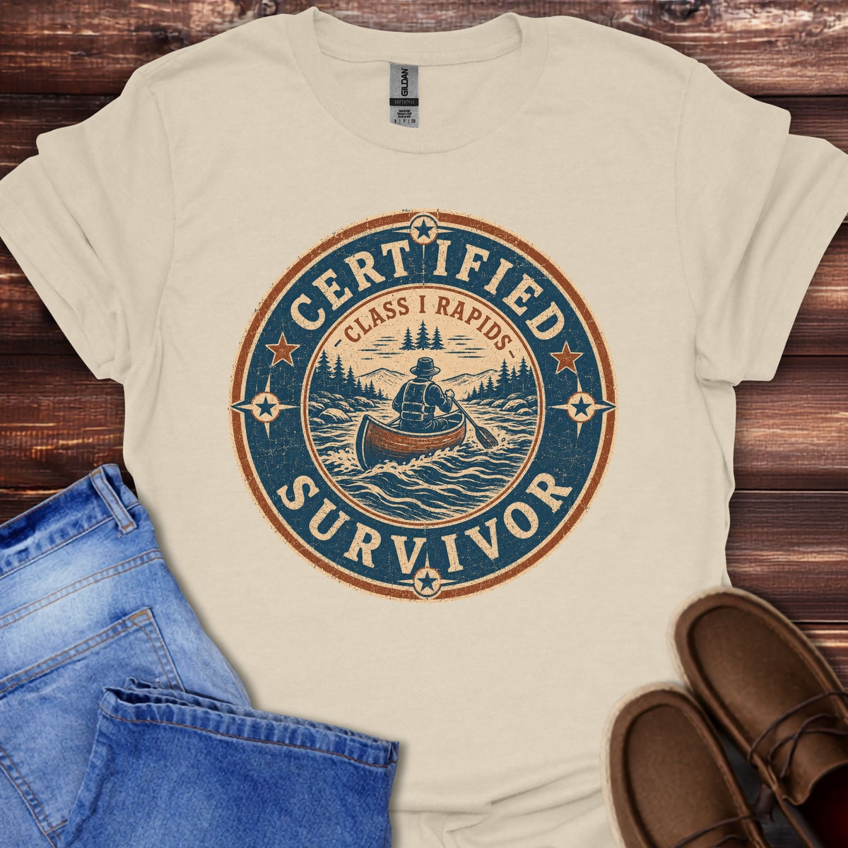 Class 1 Rapids Survivor T-Shirt