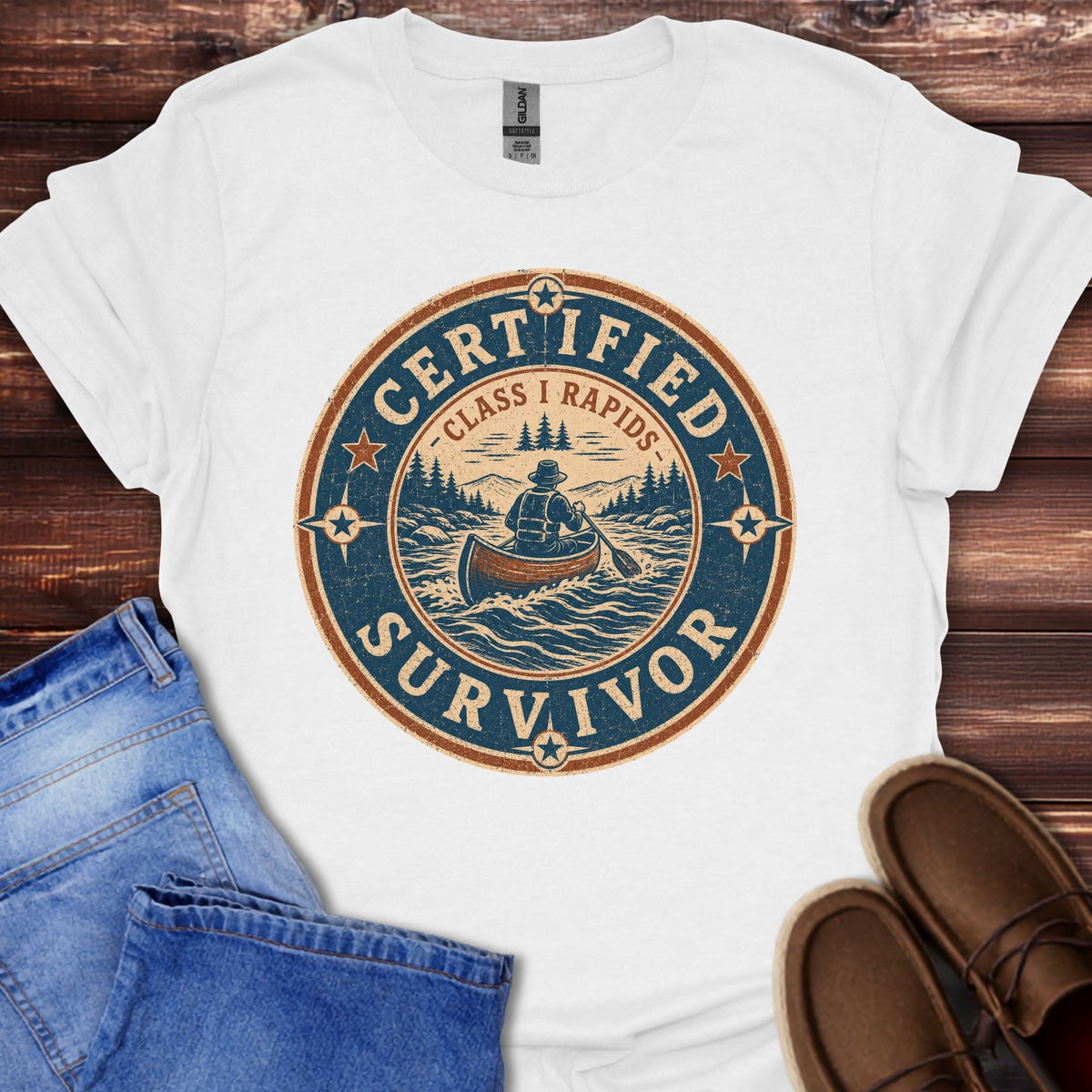 Class 1 Rapids Survivor T-Shirt