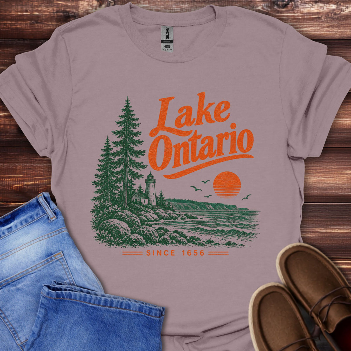 Lake Ontario Lighthouse T-Shirt