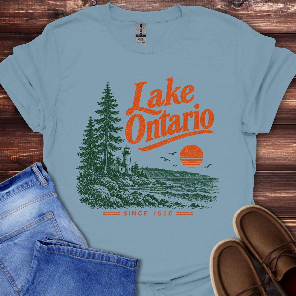 Lake Ontario Lighthouse T-Shirt