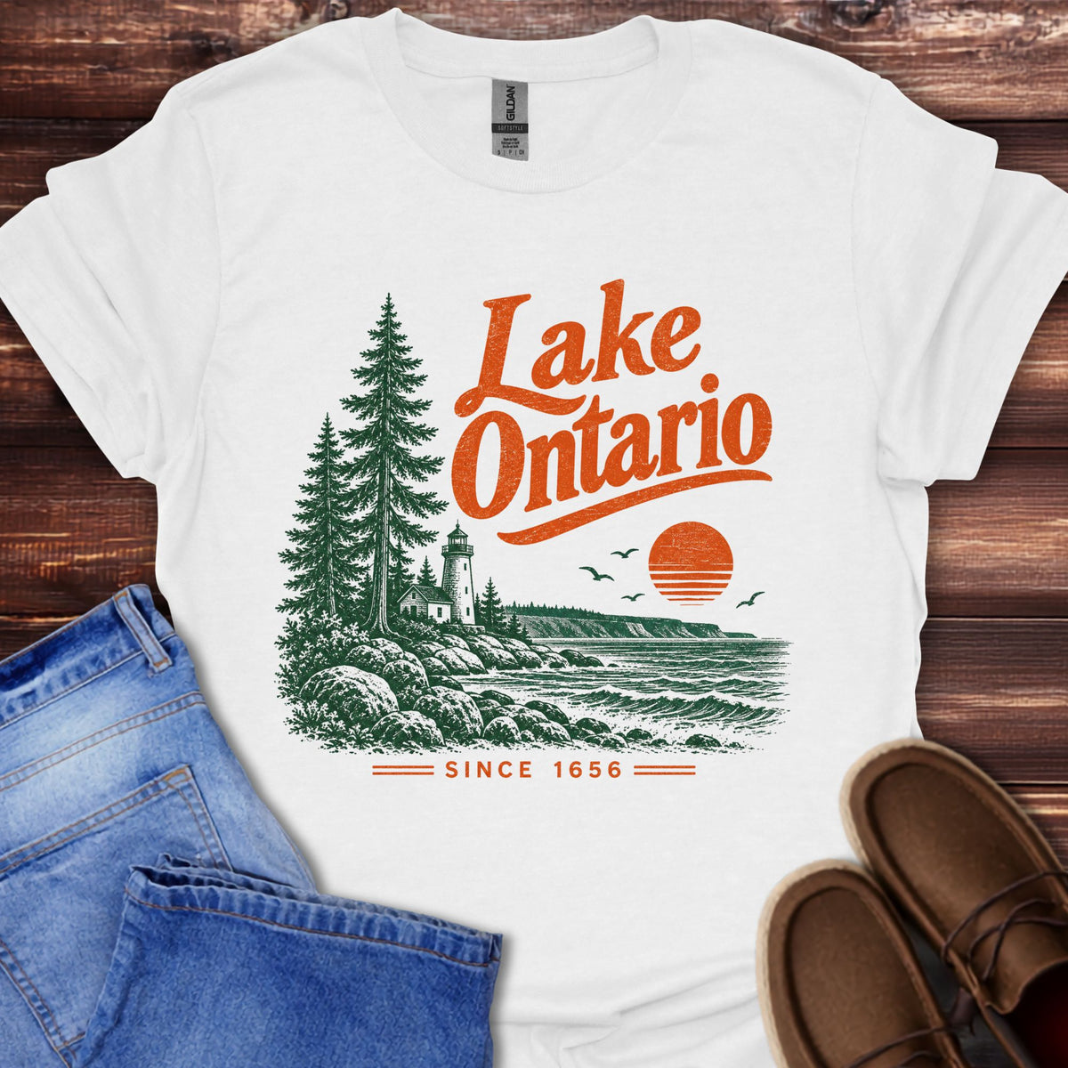 Lake Ontario Lighthouse T-Shirt