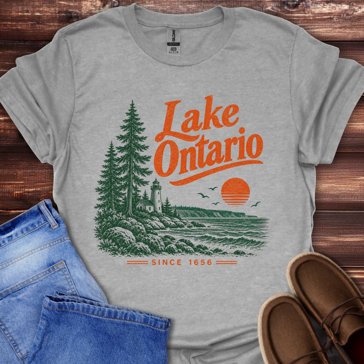 Lake Ontario Lighthouse T-Shirt