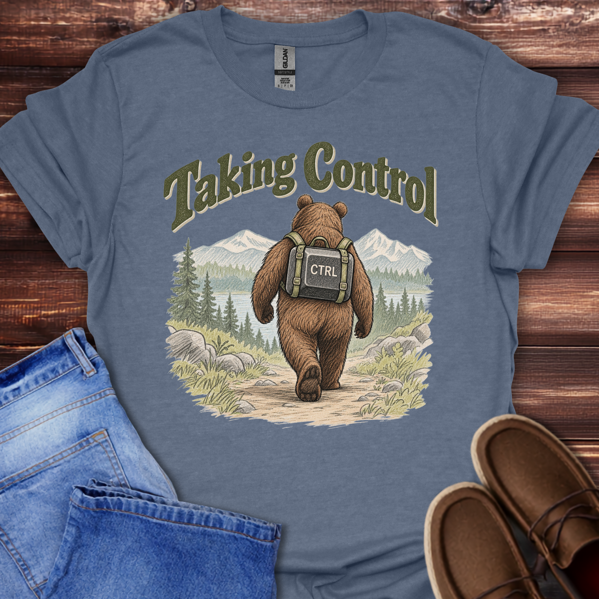 Taking Control Bear T-Shirt