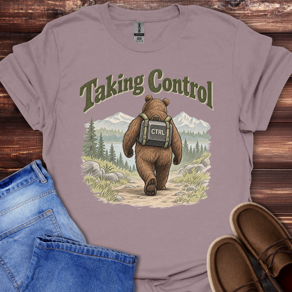 Taking Control Bear T-Shirt