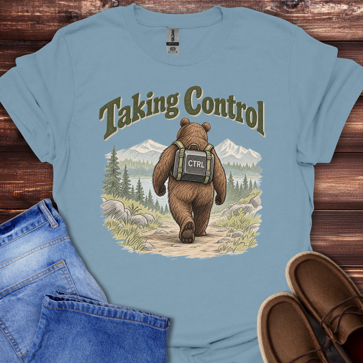 Taking Control Bear T-Shirt