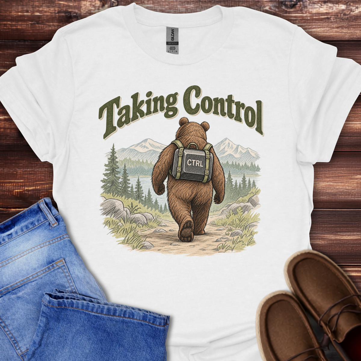 Taking Control Bear T-Shirt