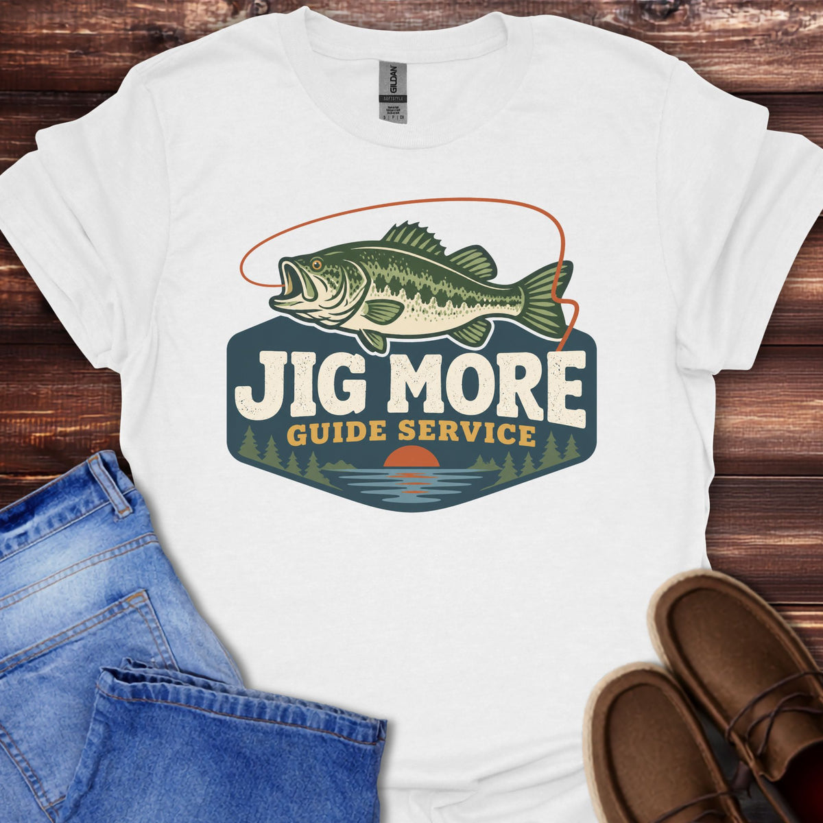 Jig More Guide Service T-Shirt