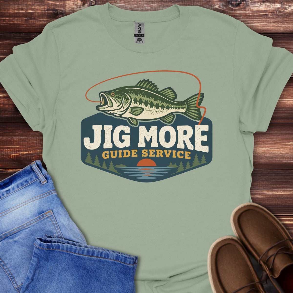 Jig More Guide Service T-Shirt