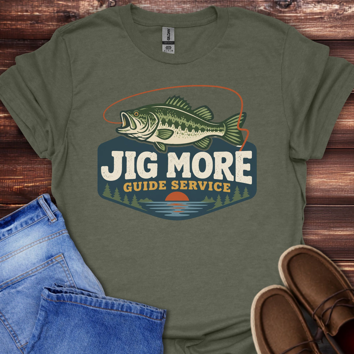 Jig More Guide Service T-Shirt