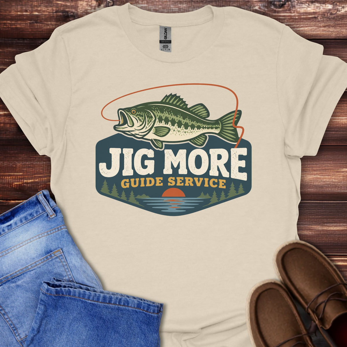 Jig More Guide Service T-Shirt