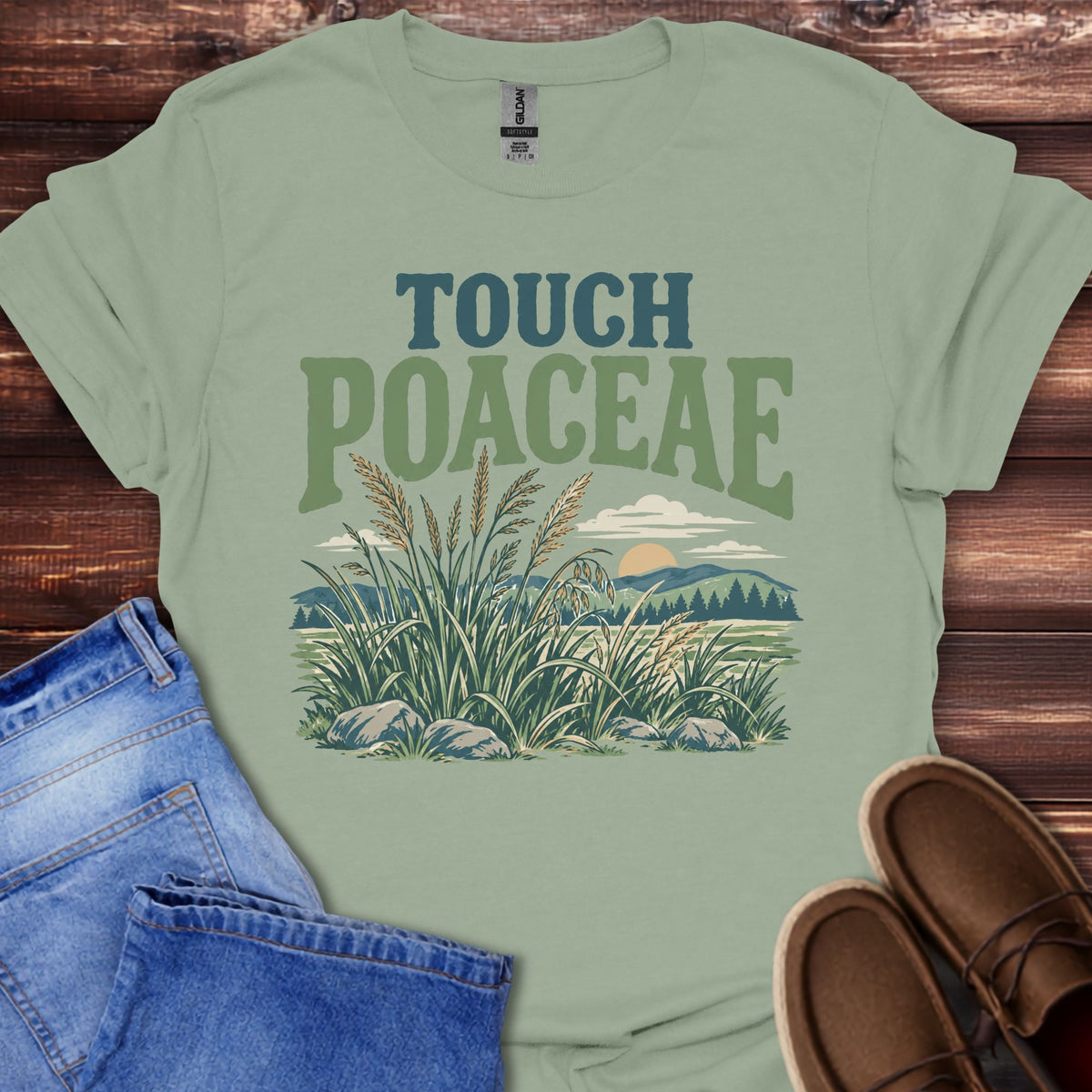 Touch Poaceae T‑Shirt