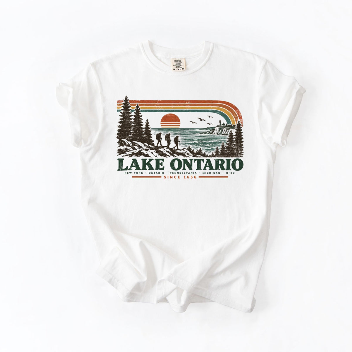 Lake Ontario Retro T-Shirt