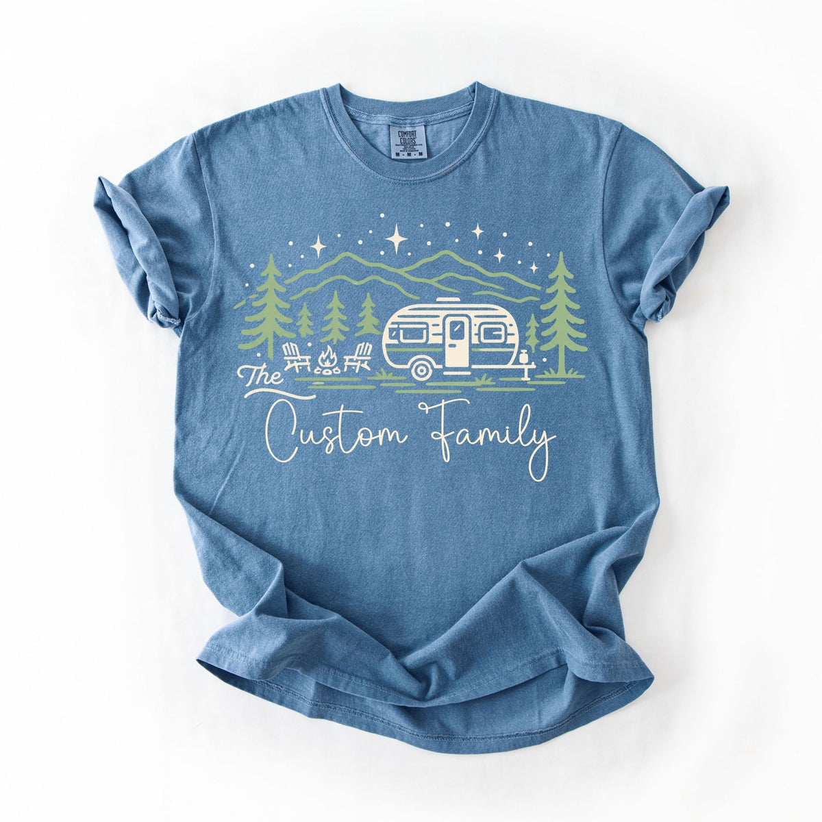 PERSONALIZED Camping Family T-Shirt