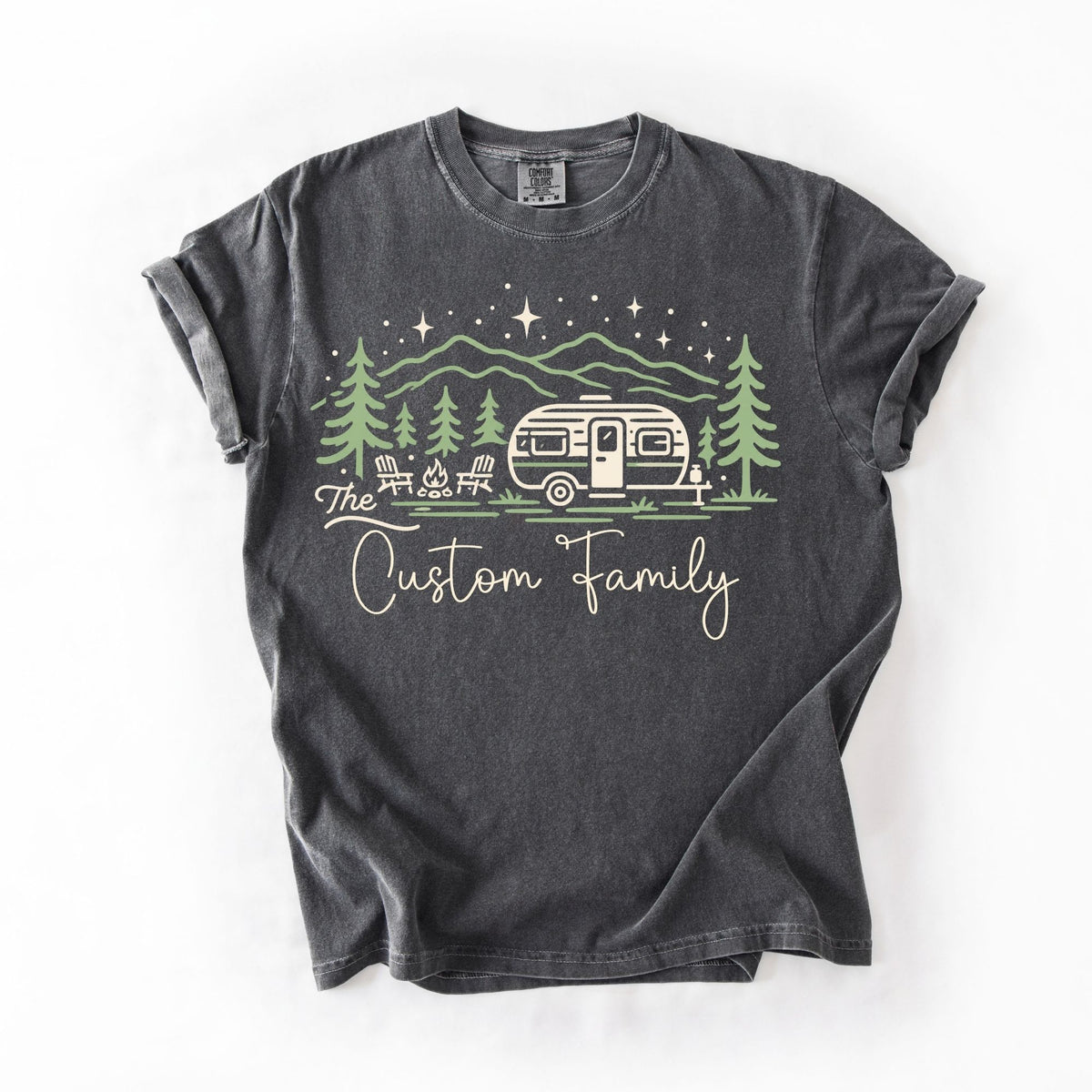 PERSONALIZED Camping Family T-Shirt