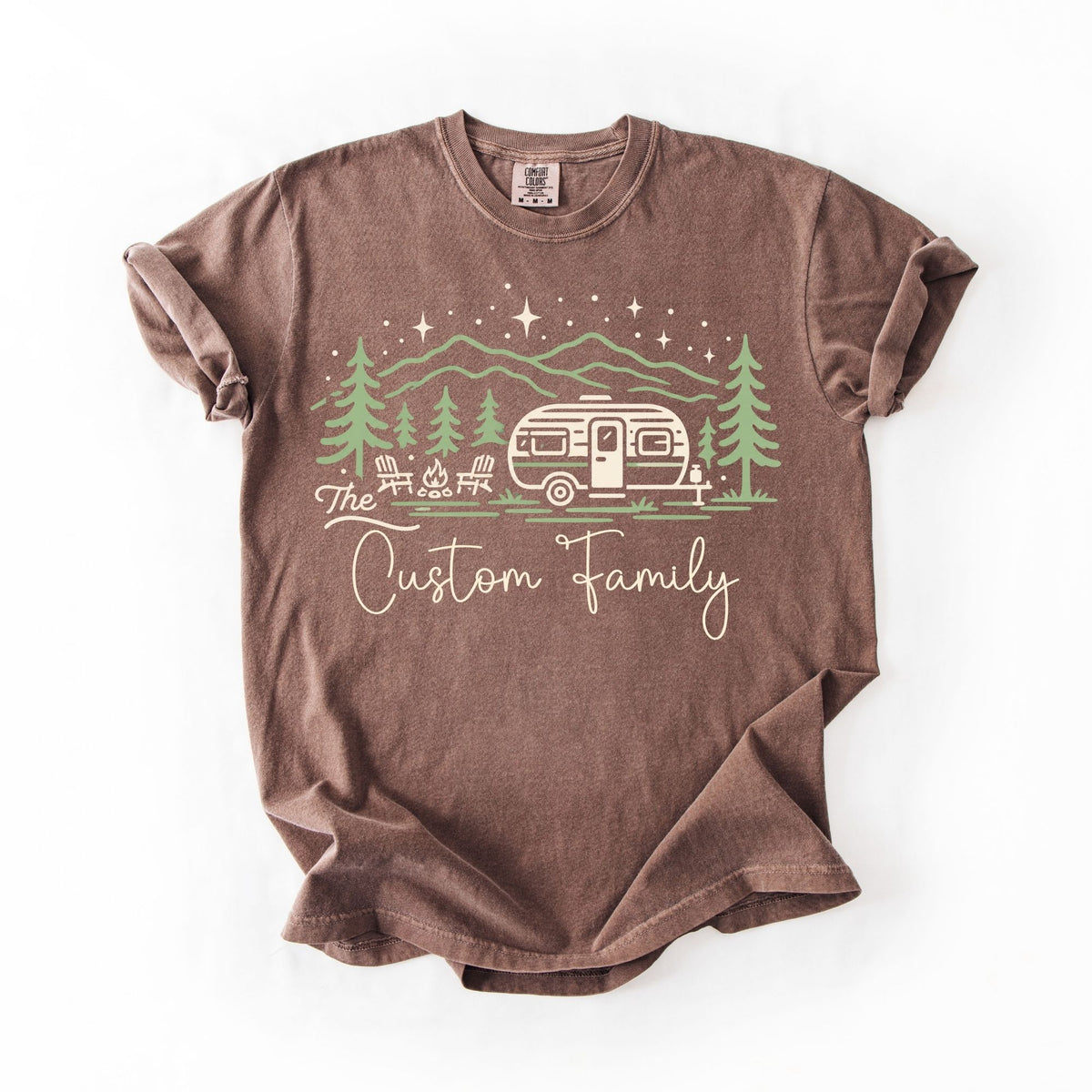 PERSONALIZED Camping Family T-Shirt
