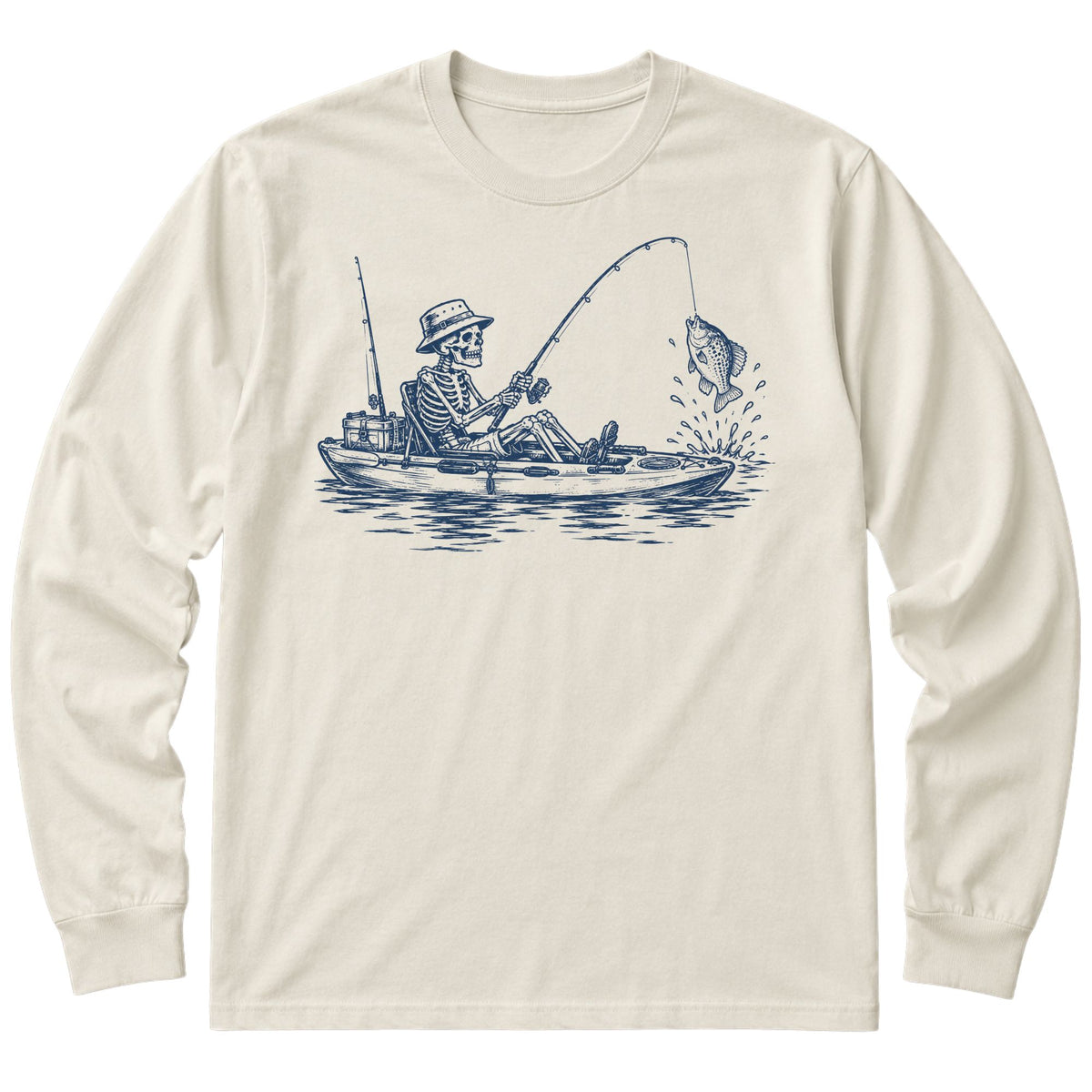 Fish Until I Die Long Sleeve Tee