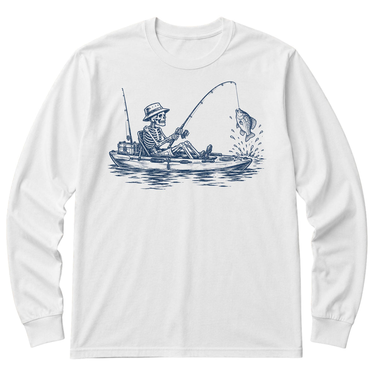 Fish Until I Die Long Sleeve Tee