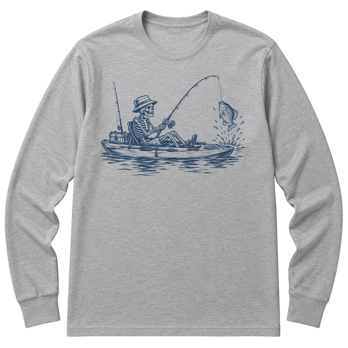 Fish Until I Die Long Sleeve Tee
