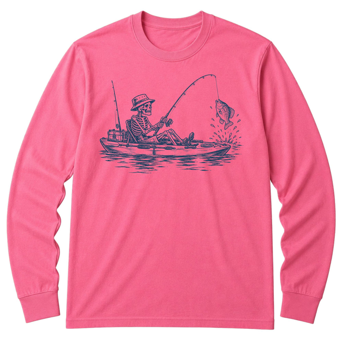Fish Until I Die Long Sleeve Tee