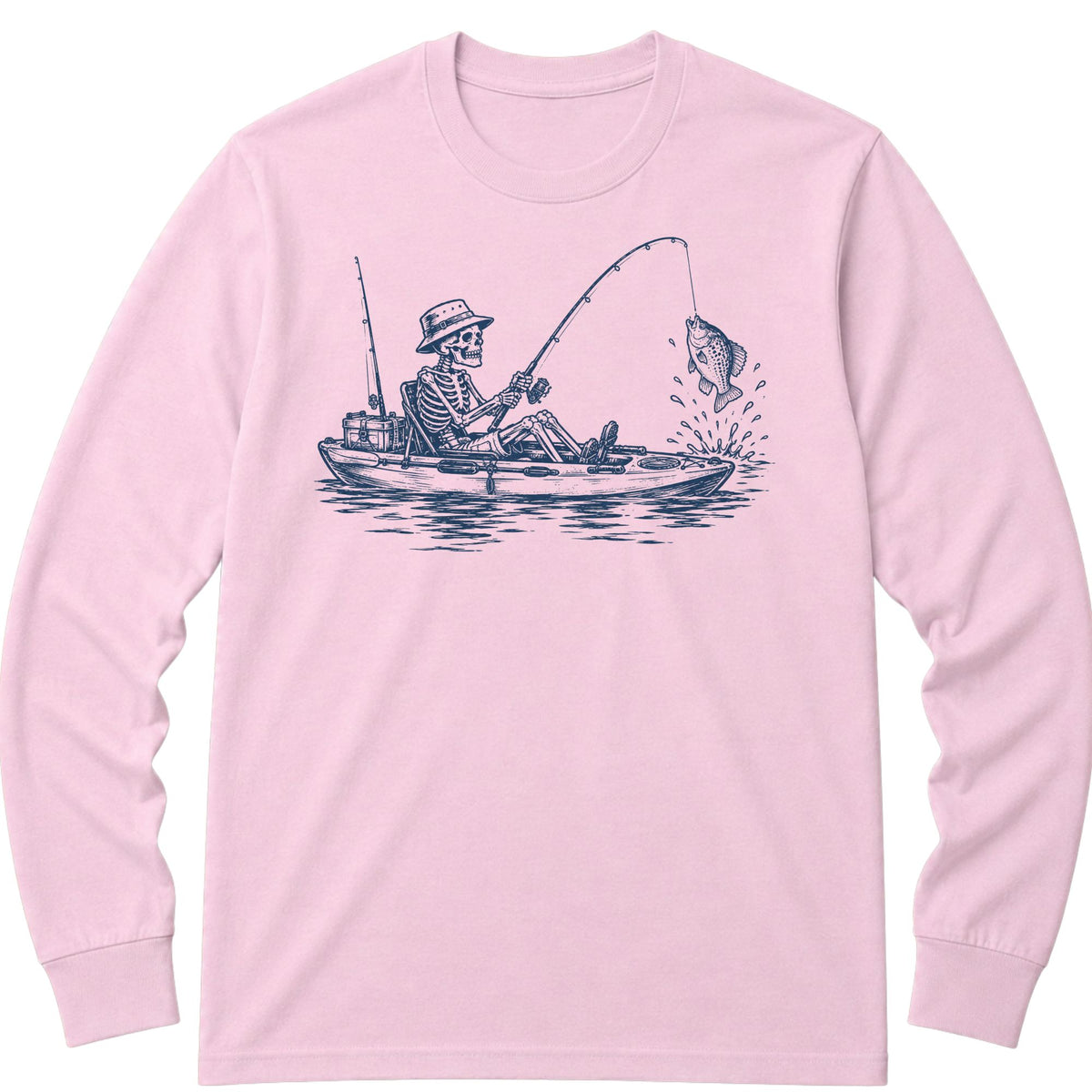 Fish Until I Die Long Sleeve Tee
