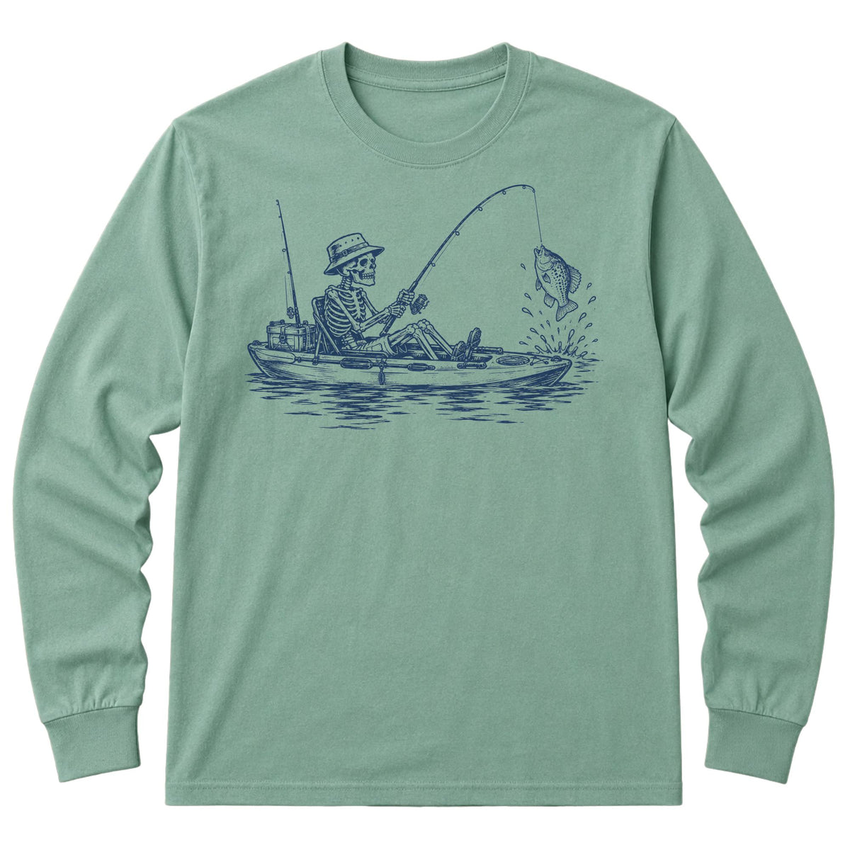 Fish Until I Die Long Sleeve Tee