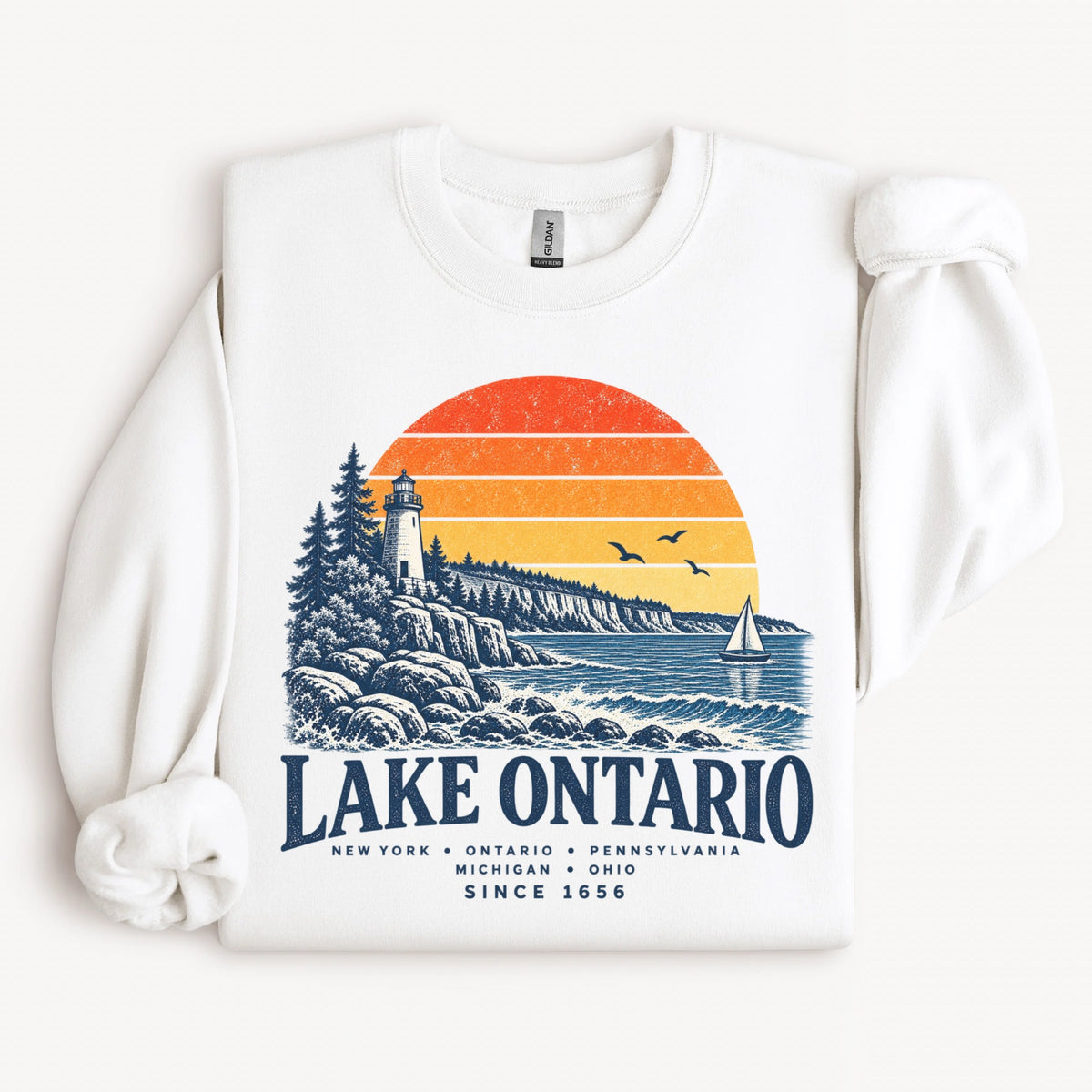 Lake Ontario Sunset Sweatshirt