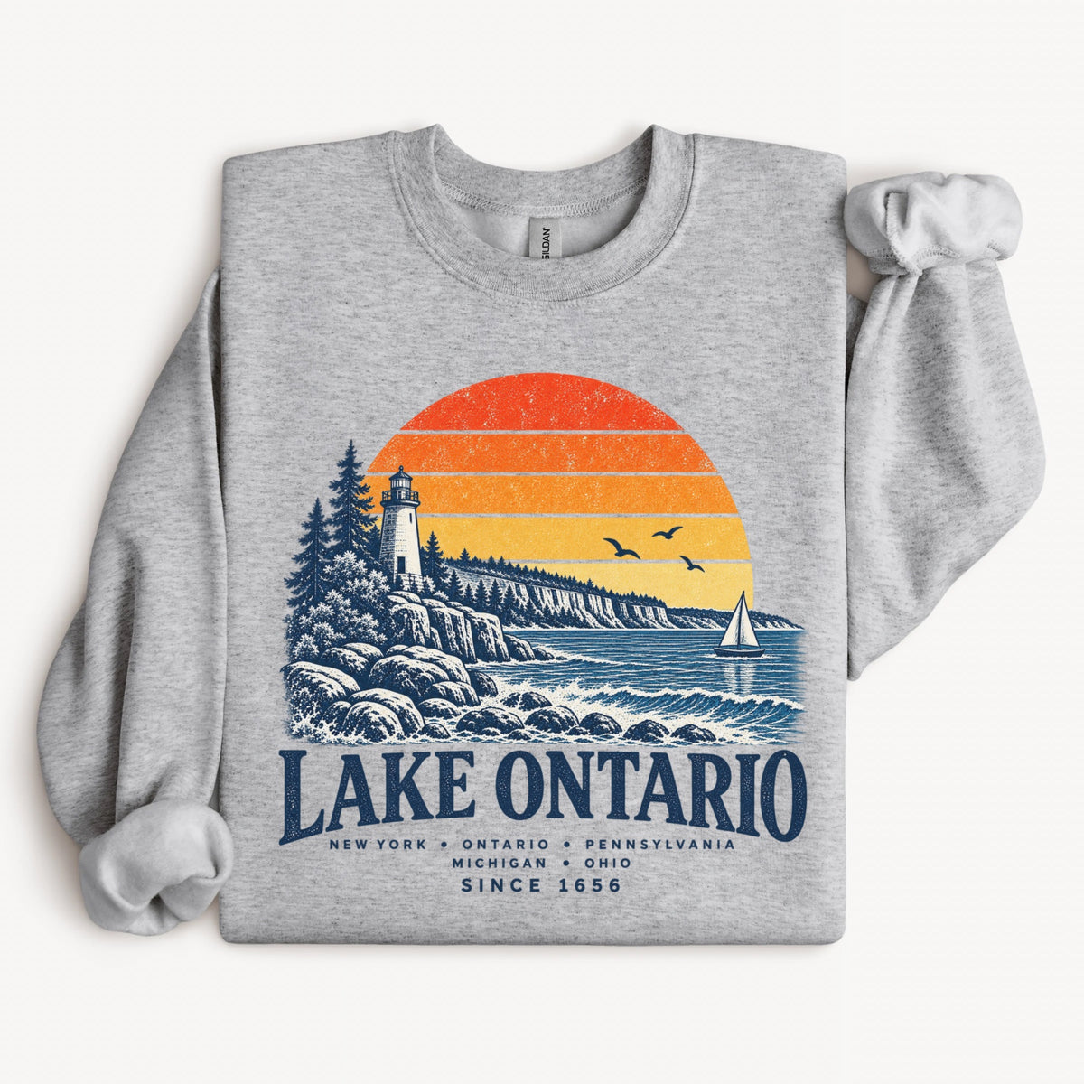 Lake Ontario Sunset Sweatshirt