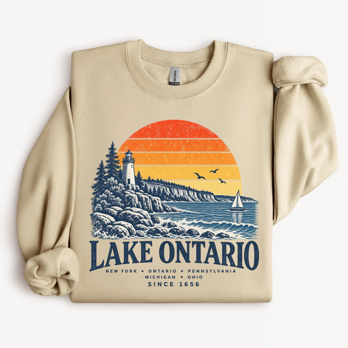 Lake Ontario Sunset Sweatshirt