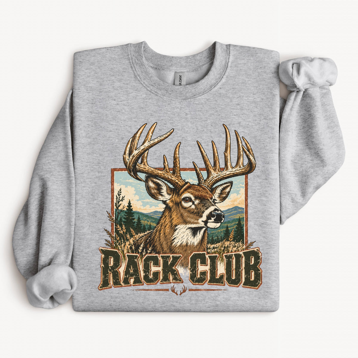 Rack Club Deer Hunting Sweatshirt