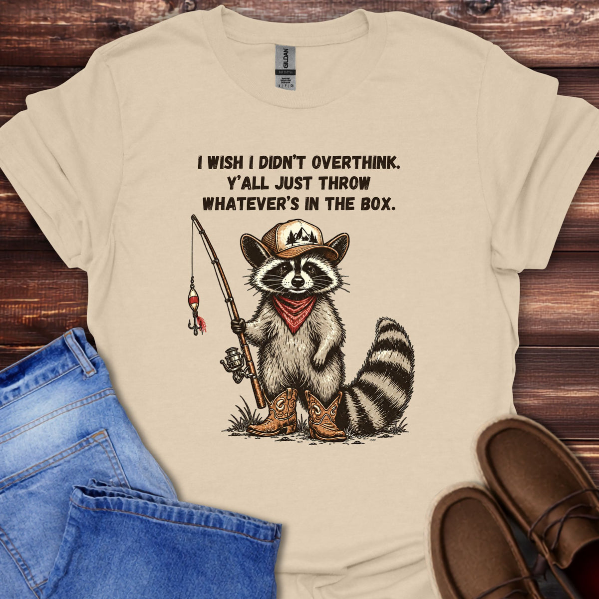 I Wish I Didn’t Overthink Fishing T-Shirt