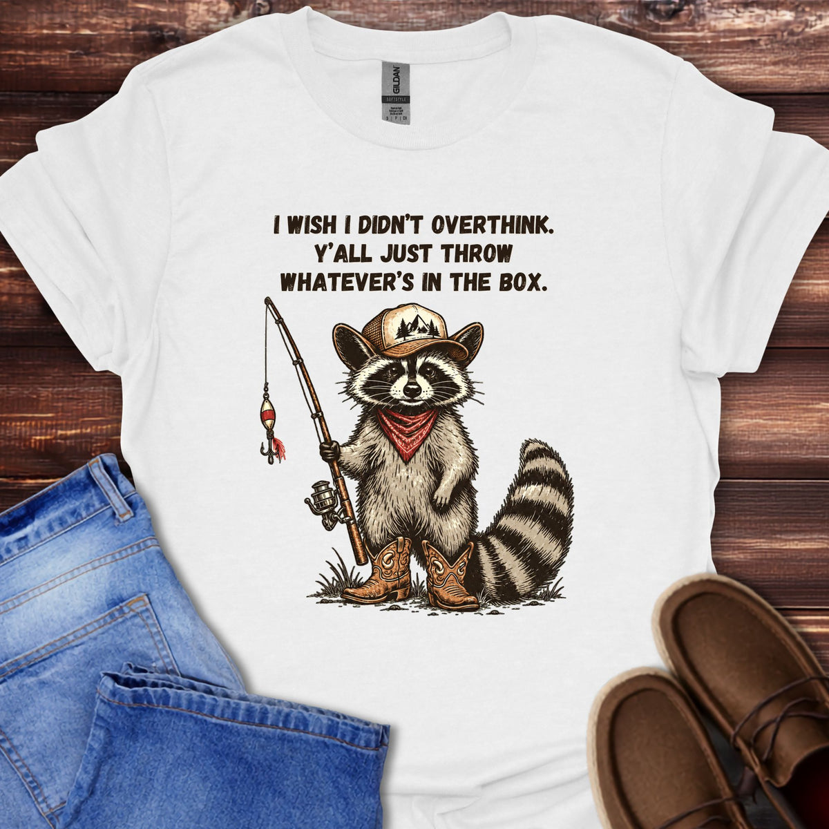 I Wish I Didn’t Overthink Fishing T-Shirt