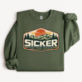 Sicker Than Your Average Vintage Mountain Sweatshirt