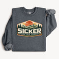 Sicker Than Your Average Vintage Mountain Sweatshirt