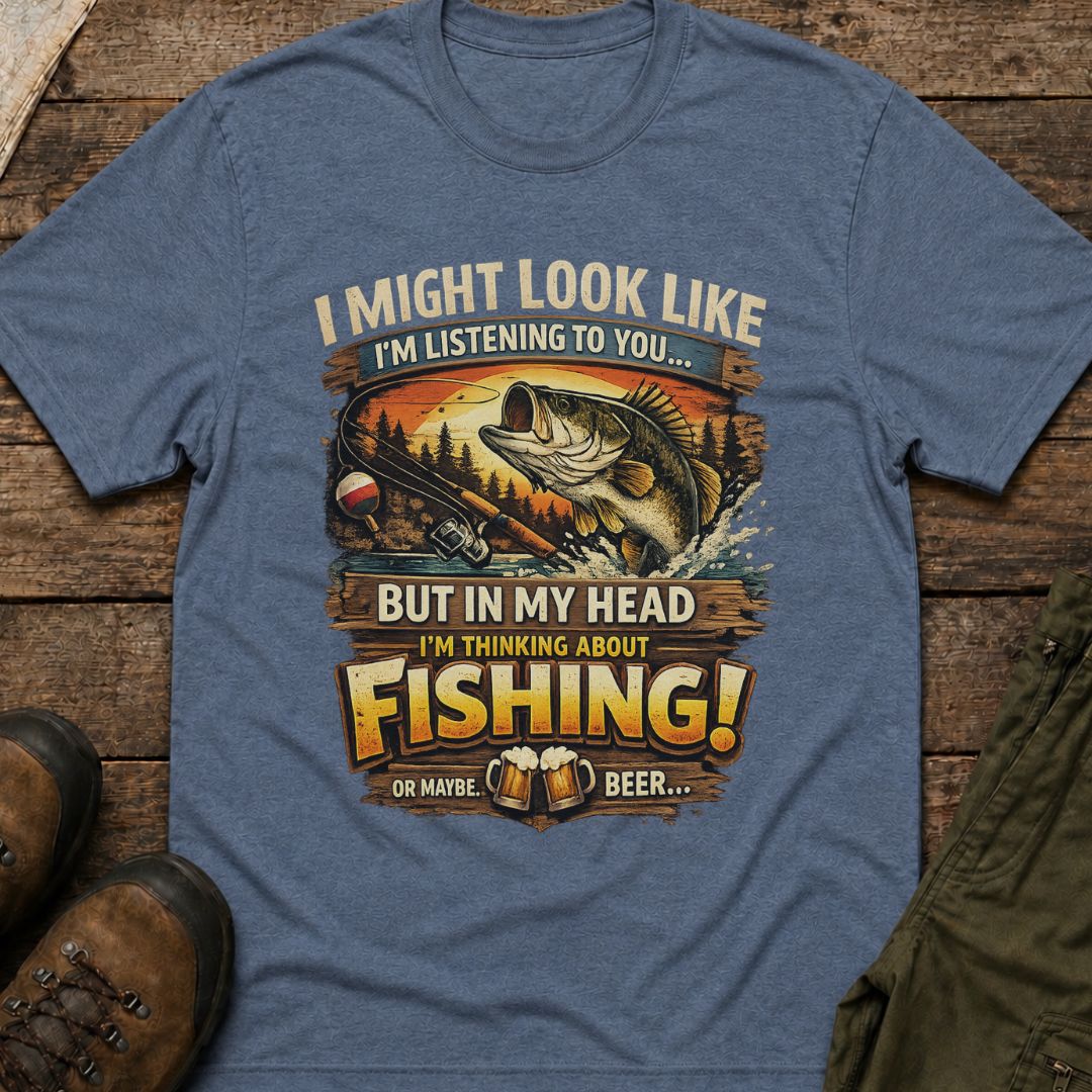 I Might Look Like I’m Listening to You…But In My Head I’m Thinking About Fishing!