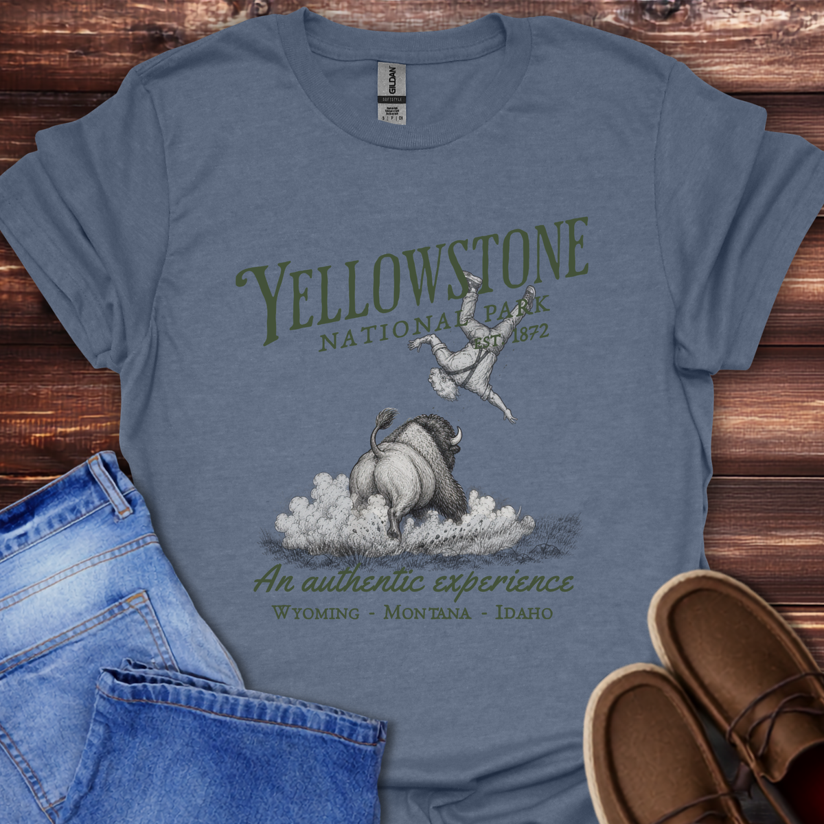 Yellowstone An Authentic Experience T-Shirt