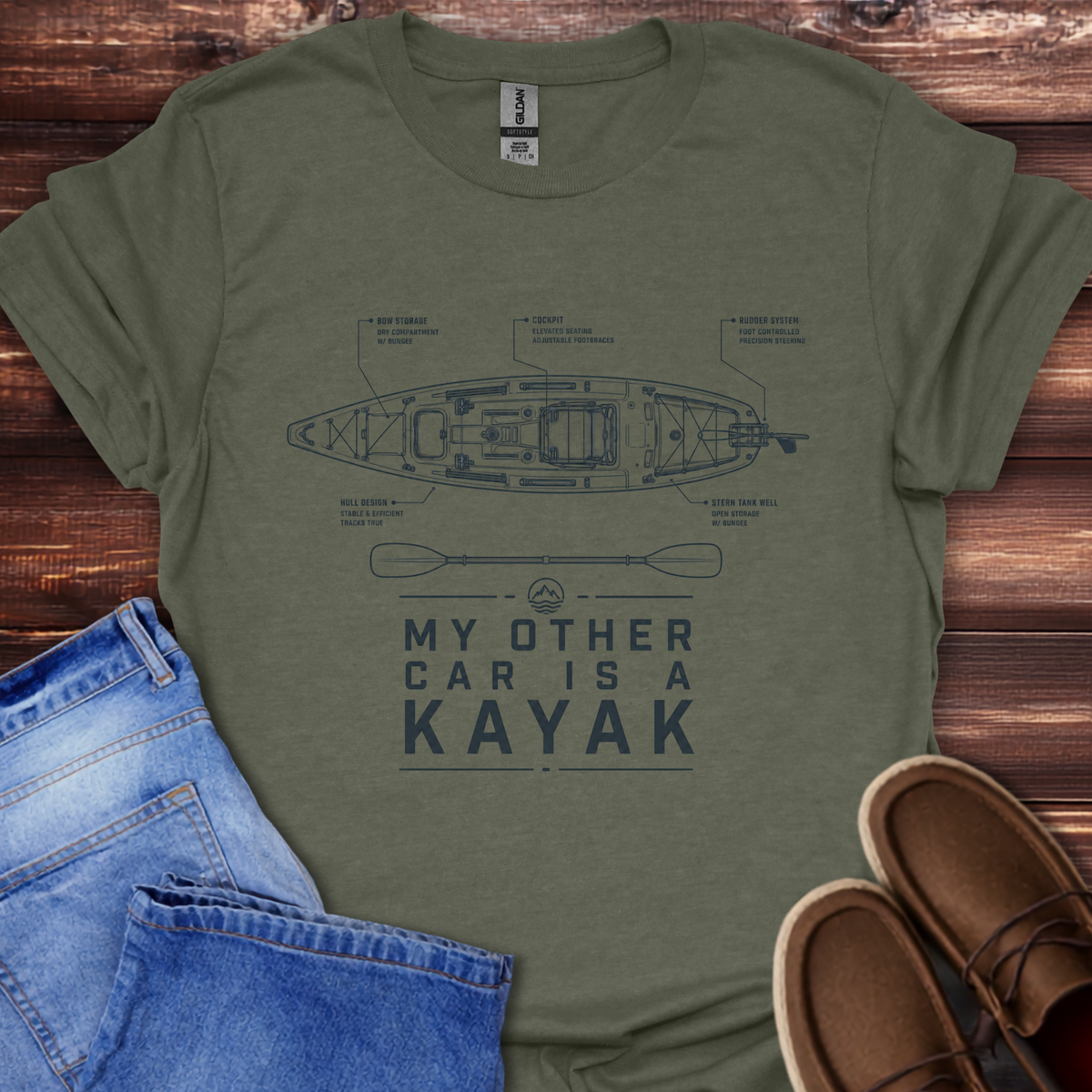 My Other Car Is A Kayak T-Shirt