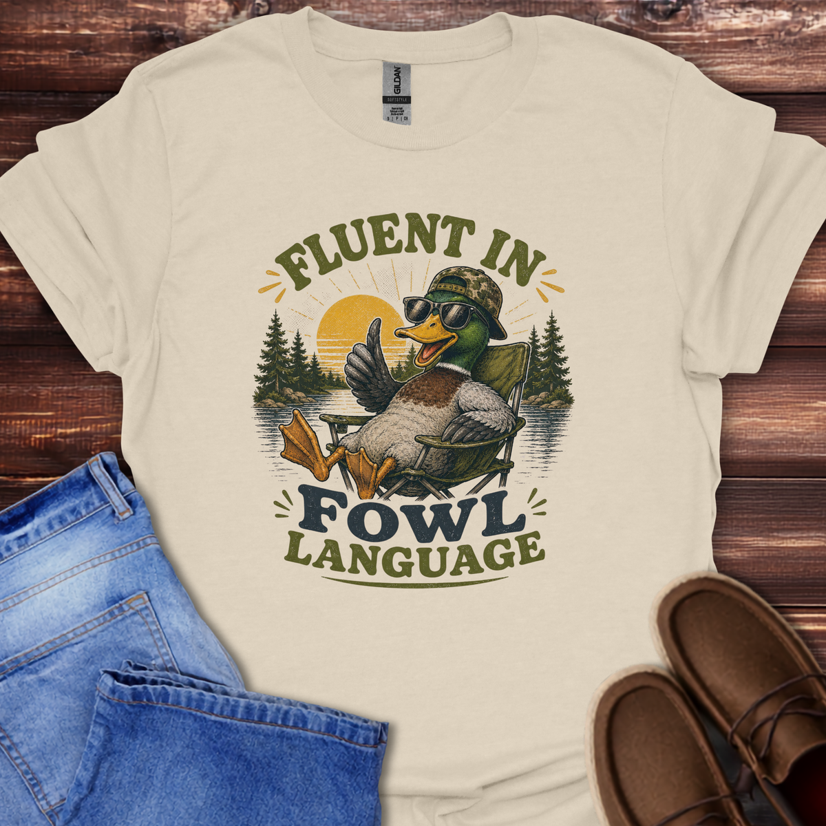 Fluent In Fowl Language T-Shirt