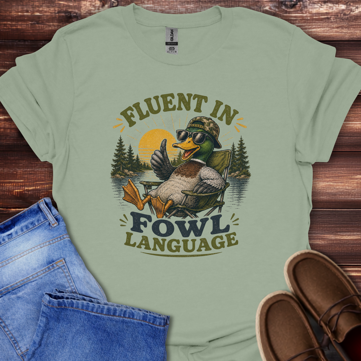 Fluent In Fowl Language T-Shirt