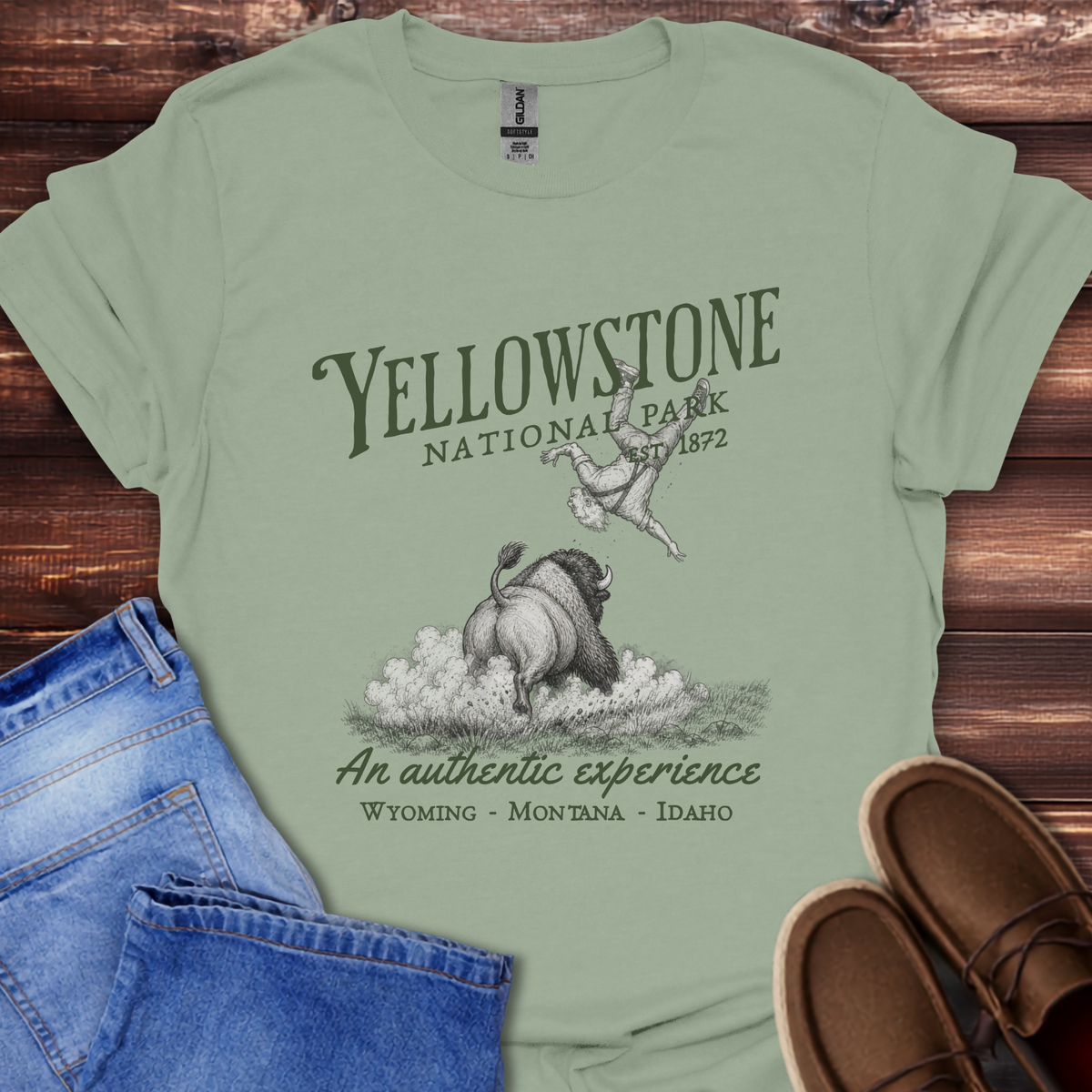 Yellowstone An Authentic Experience T-Shirt
